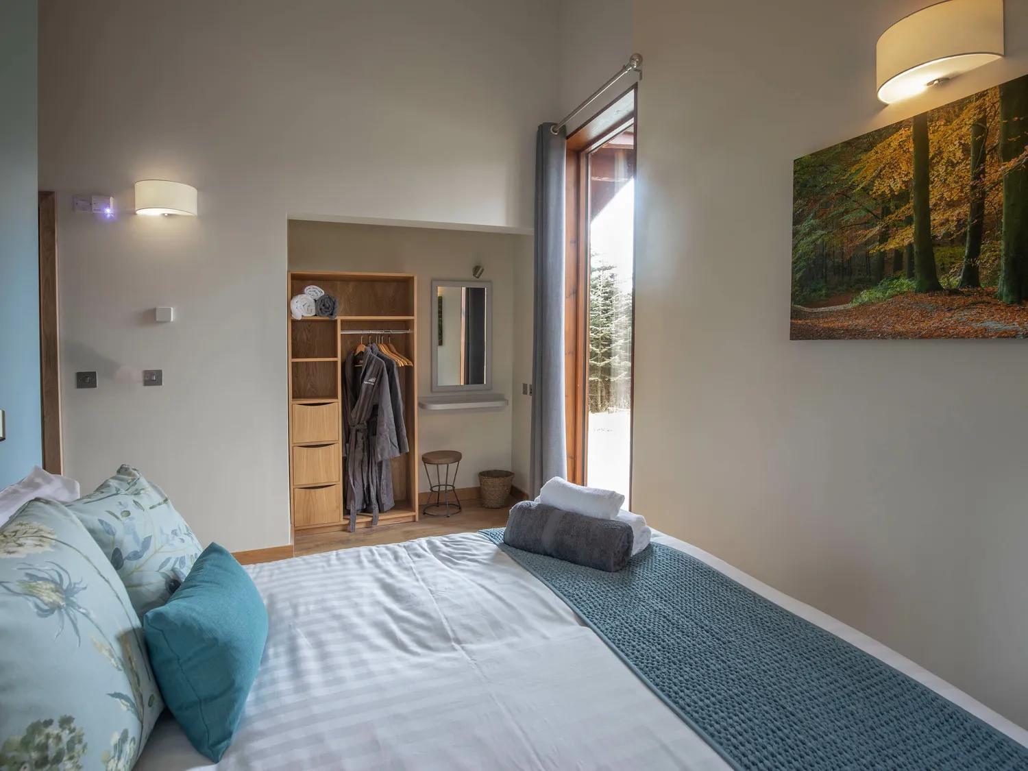 Blackwood Forest Cabins - Forest Holidays Popham Eksteriør bilde