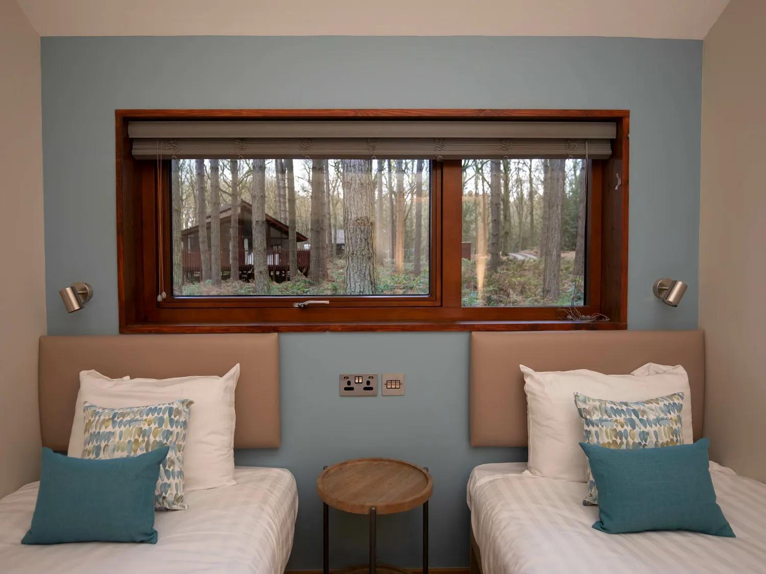 Blackwood Forest Cabins - Forest Holidays Popham Eksteriør bilde