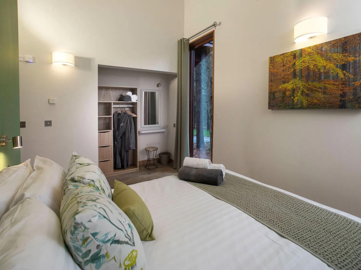 Blackwood Forest Cabins - Forest Holidays Popham Eksteriør bilde
