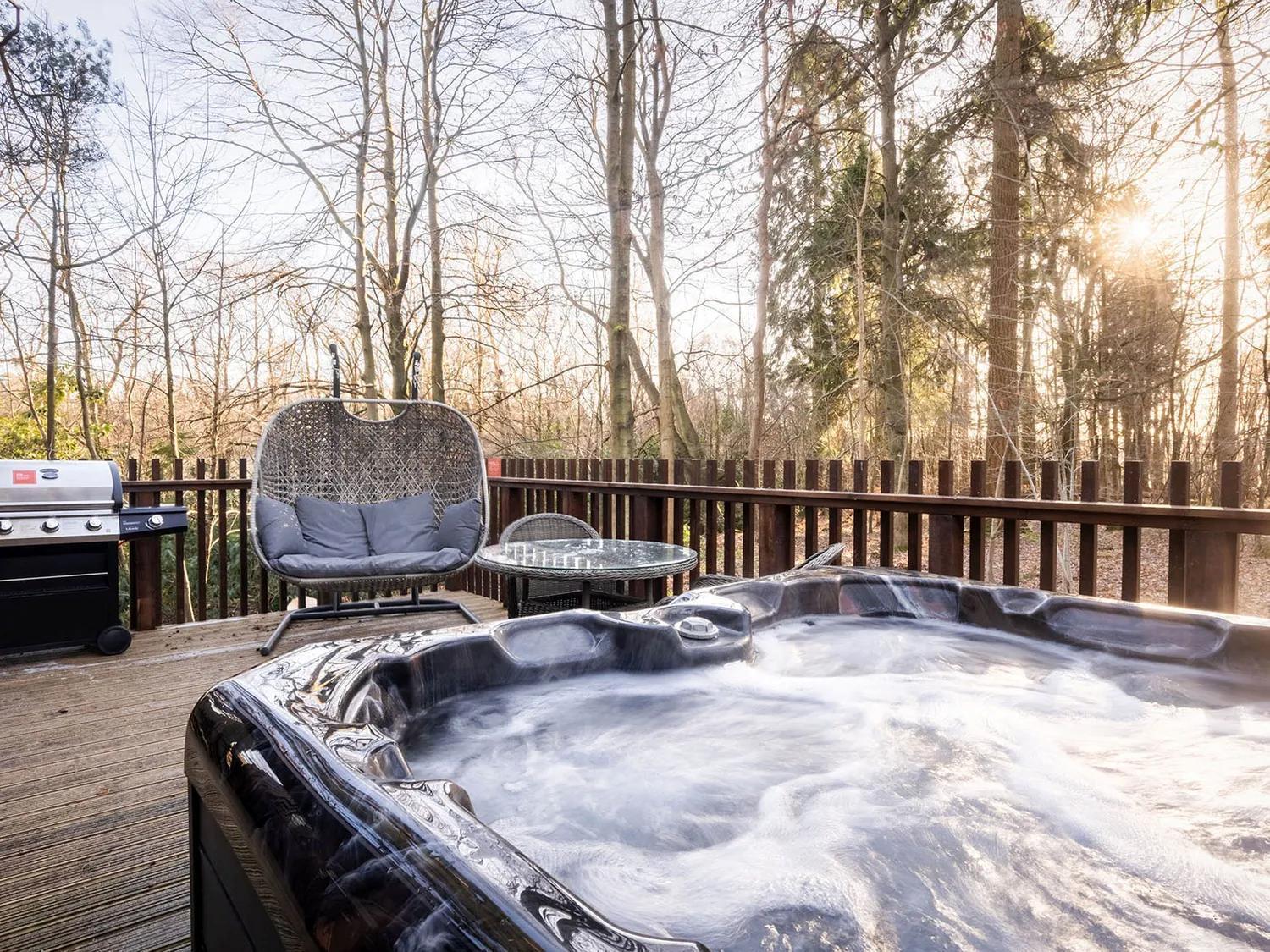 Blackwood Forest Cabins - Forest Holidays Popham Eksteriør bilde